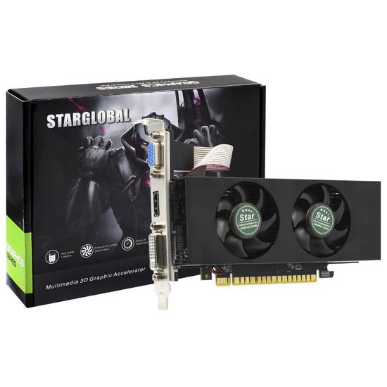 Foto do Produto Placa de Vídeo Star GeForce GTX750 4GB DDR5 PCI-Express