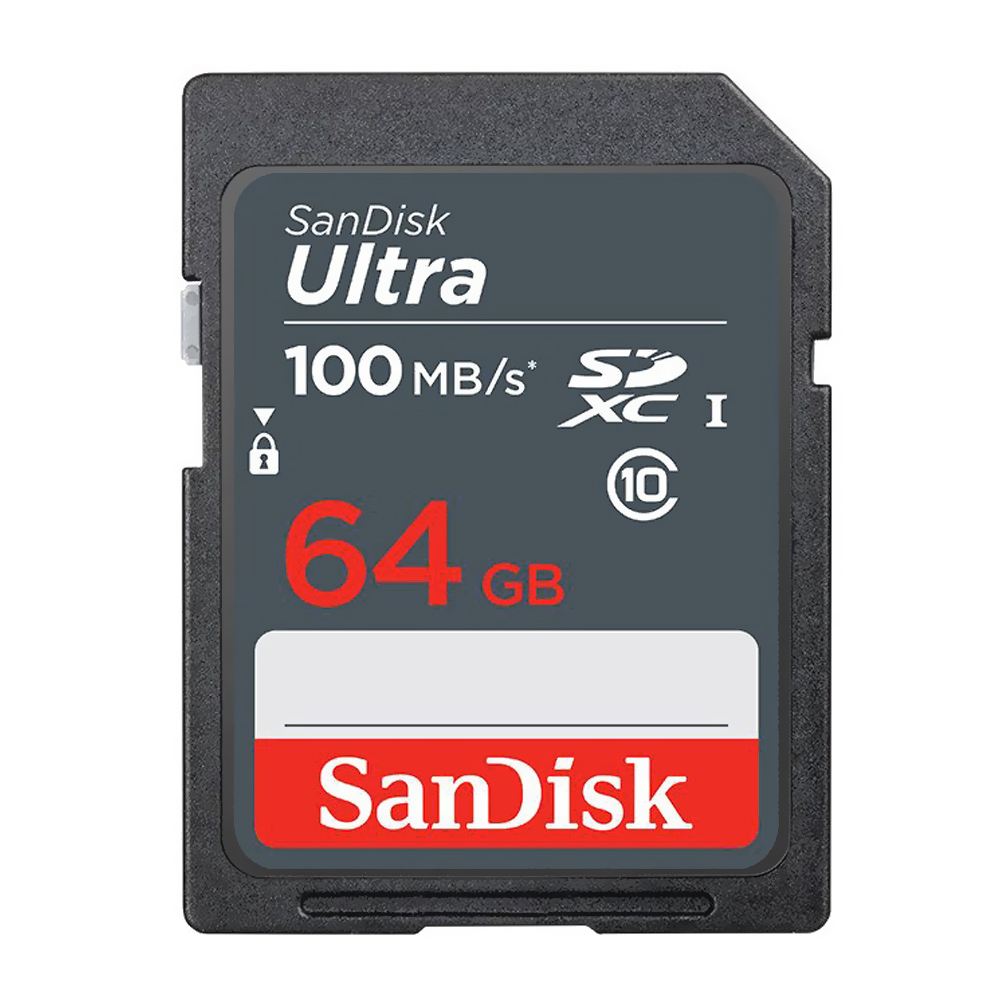 Foto do Produto Cartao de Memoria SD SanDisk Ultra 64GB Classe 10 - SDSDUNR-064G-GN3IN