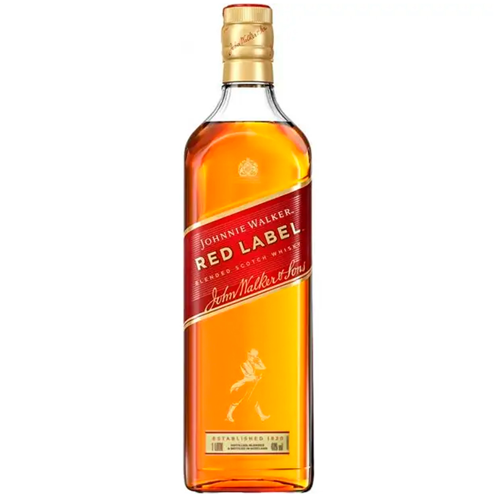Foto do Produto Whisky Johnnie Walker Red Label 1L S/CX