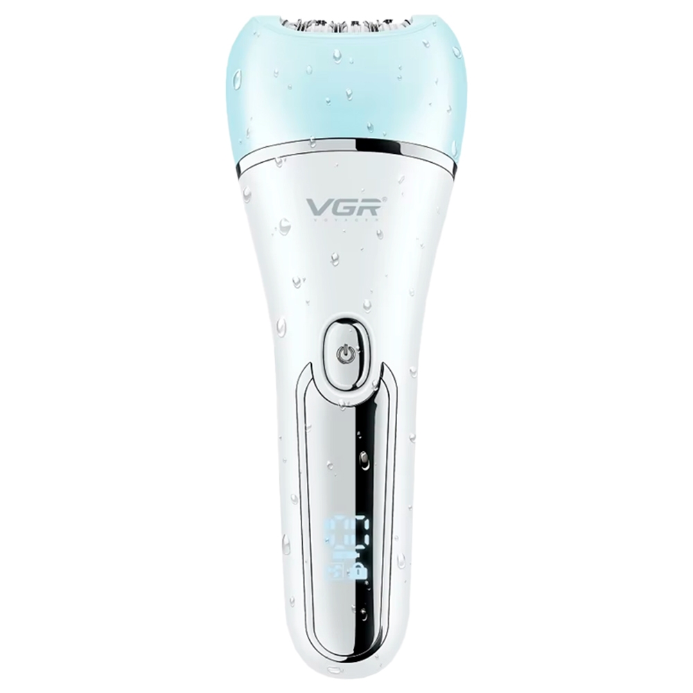 Foto do Produto Depilador Elétrico VGR V-733 - 5W - Recarregável - Azul