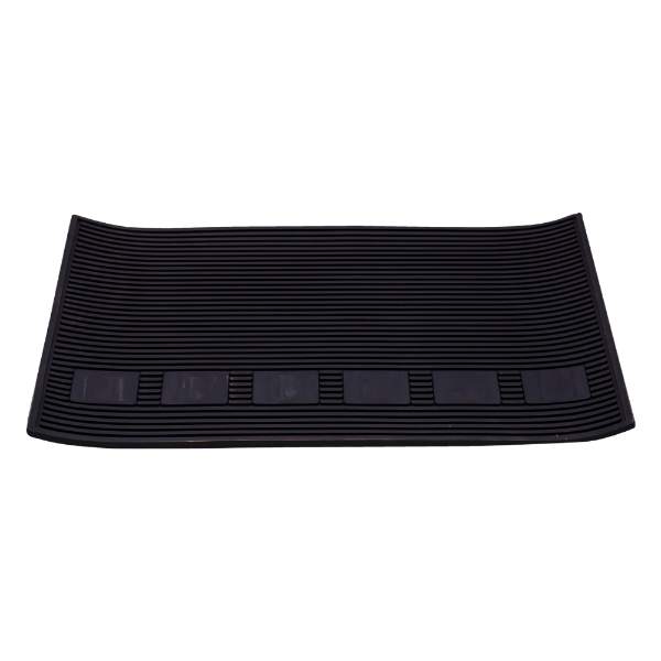 Foto do Produto Tapete Para Maquina de Barbeiro Para Banco TA002 49X32 Com 6 ímãs - Preto