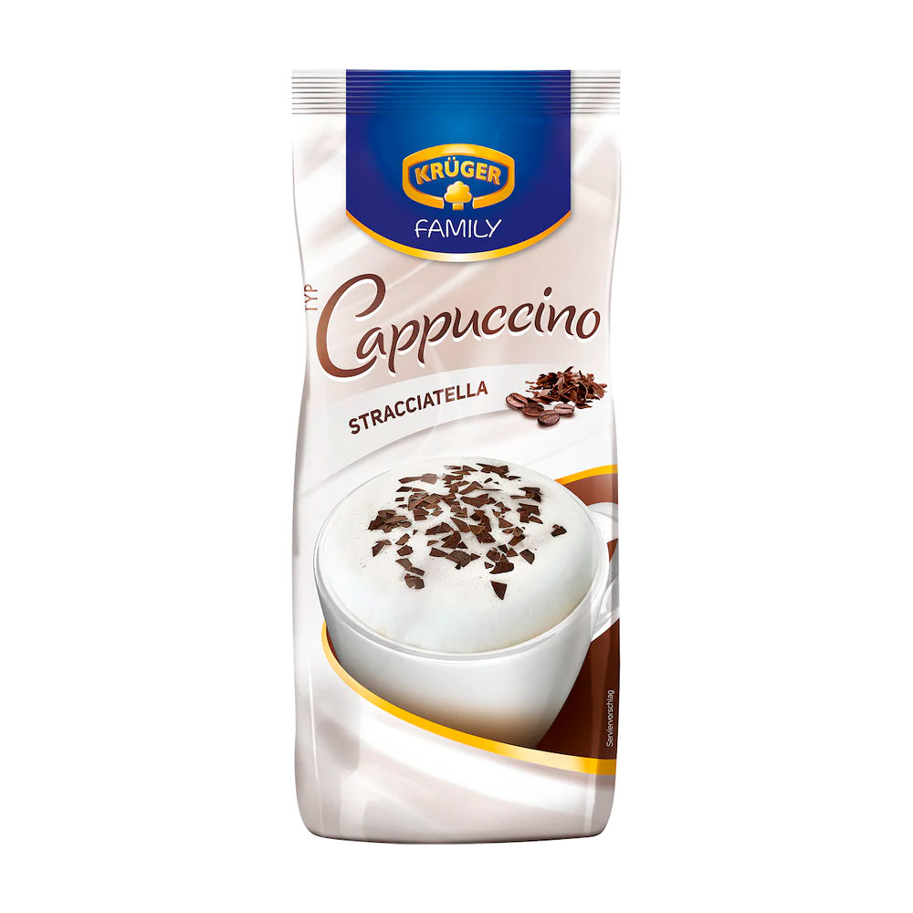 Foto do Produto CAFÉ CAPPUCCINO KRÜGER FAMILY STRACCIATELLA 500GR