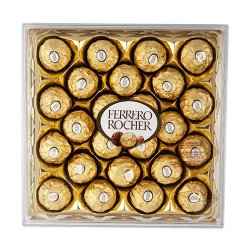 Foto do Produto Bombom Ferrero Rocher Com 24 Unidades 300G (Diamante)