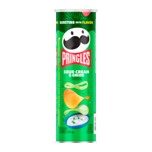 Foto do Produto Batata Frita Pringles Creme e Cebola Tubo 158G