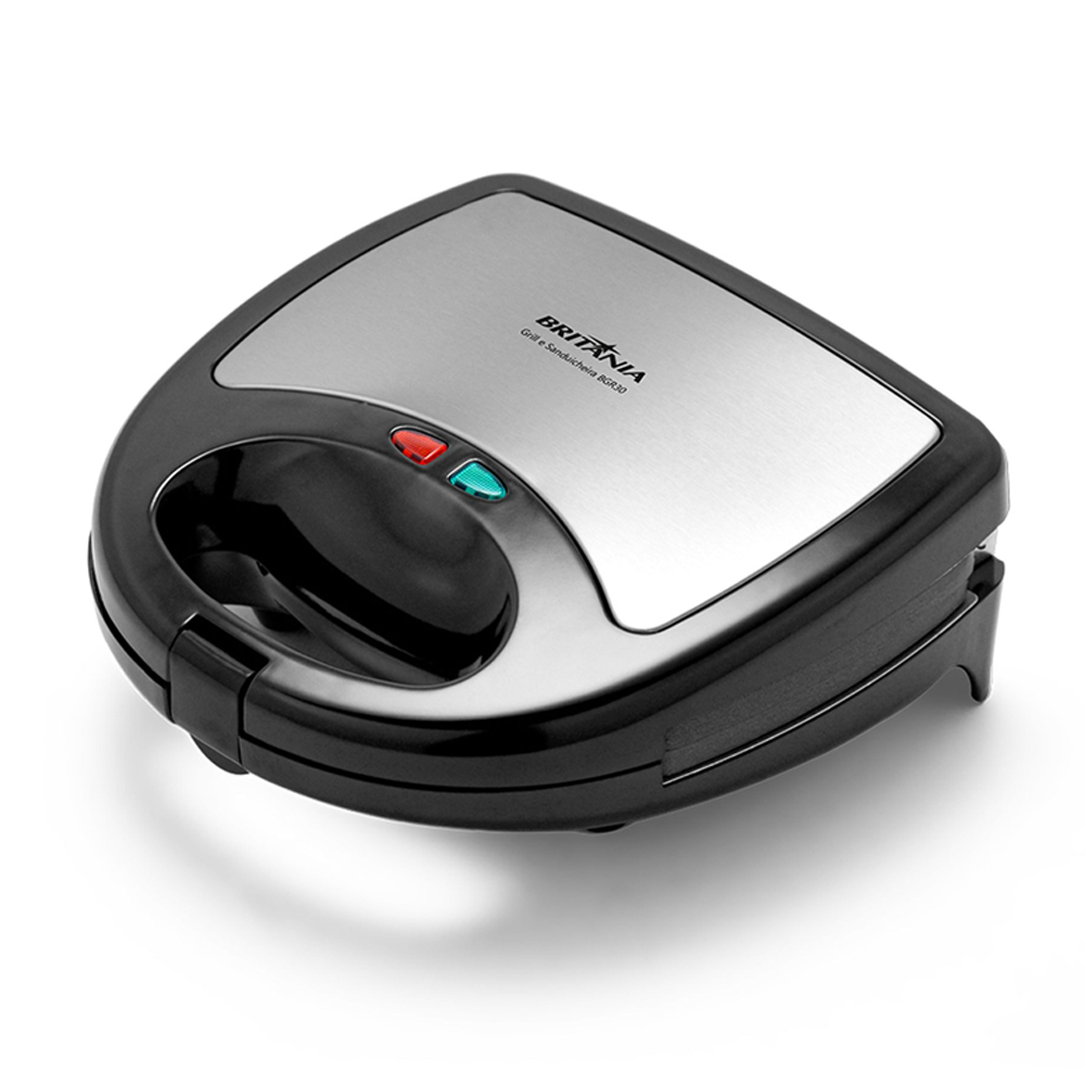 Foto do Produto Grill Britânia BGR30 - 750W - 220V/60Hz - Preto e Prata
