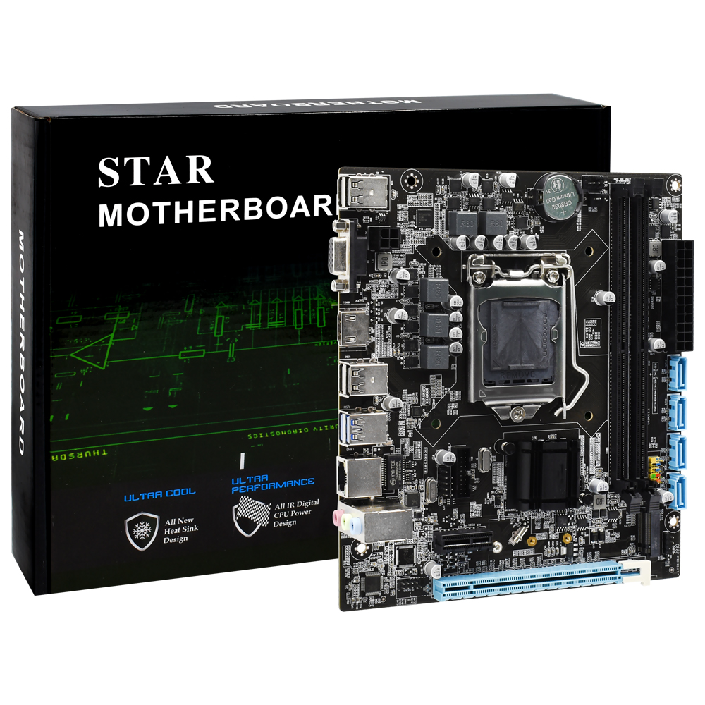 Foto do Produto Placa Mae STAR TG-H110G329 Socket LGA 1151 / VGA / DDR4