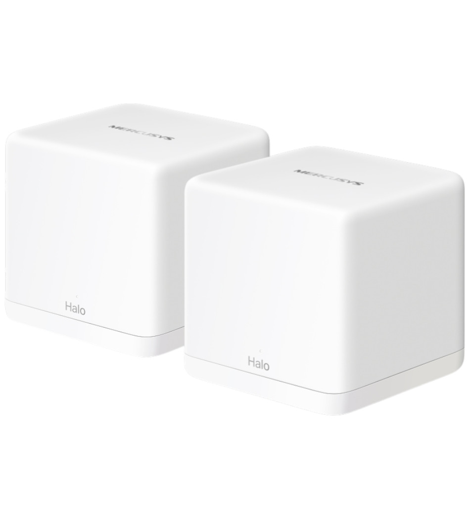 Foto do Produto MERCUSYS WIFI 6 HALO H60X(2-PACK) AX1500 WHOLE HOME MESH
