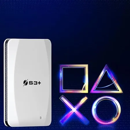 Foto do Produto S3+ HD SSD EXT 512GB PLAY+ PORTABLE PS5 S3SSDP512