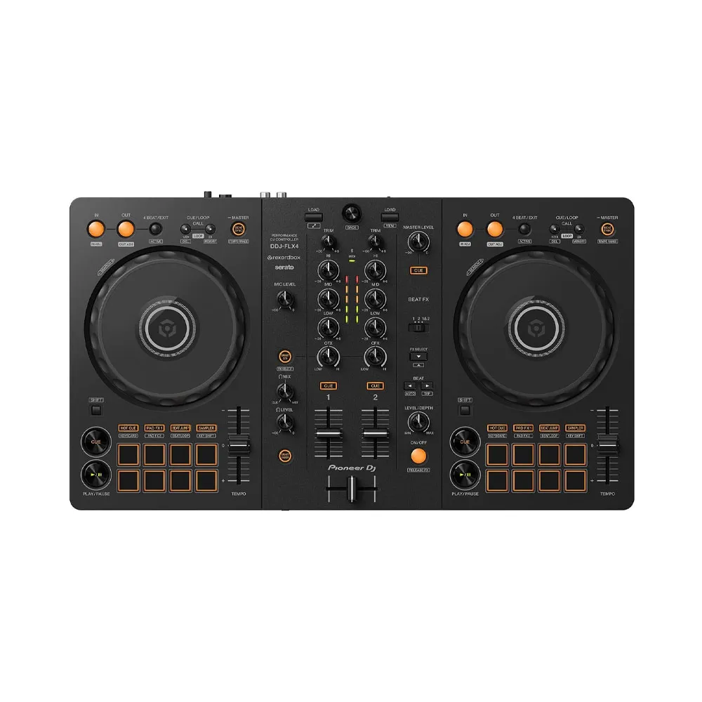 Foto do Produto PIONEER MEZCLADORA DDJ-FLX4 2 CHANNEL BLACK