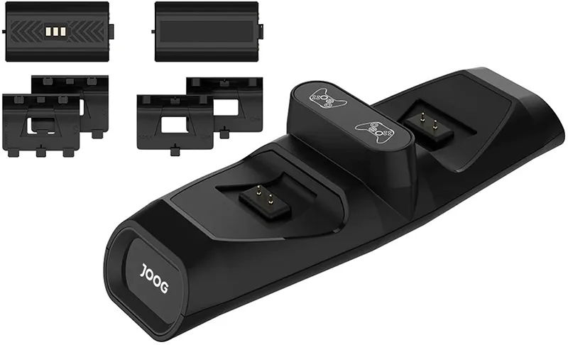 Foto do Produto JOOG ESTACION DE CARGA P/CONTROL XBOX JGAM-ACS03 BLACK