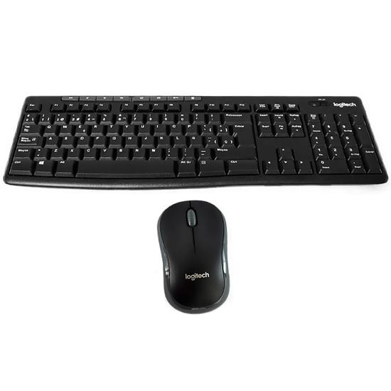 Foto do Produto Teclado Logitech MK270 Wireless Com Mouse