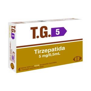 Foto do Produto TIRZEPATIDA 5MG.INDUFAR.T.G5 4FRASCO 0.5ML**
