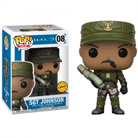 Foto do Produto FUNKO CHASE HALO SGT JOHNSON 08