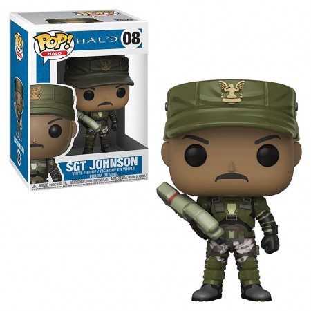 Foto do Produto FUNKO POP HALO SGT JOHNSON 08
