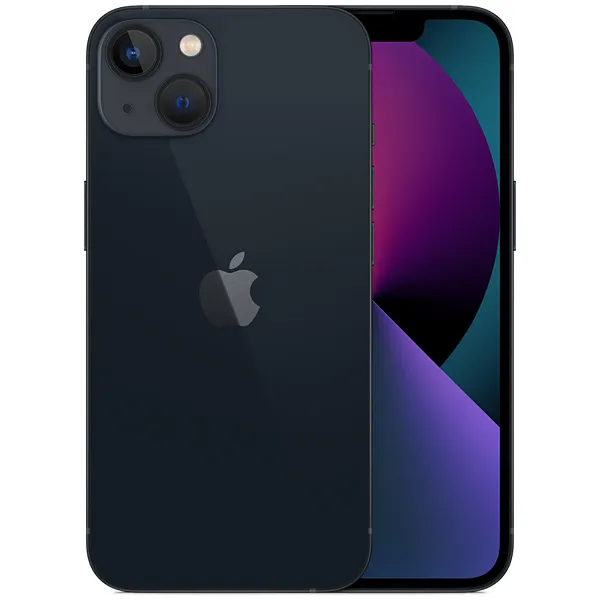 Foto do Produto Apple iPhone 13 A2633 128GB/4GB RAM de 6.1" 12+12MP/12MP - Midnight (Anatel)