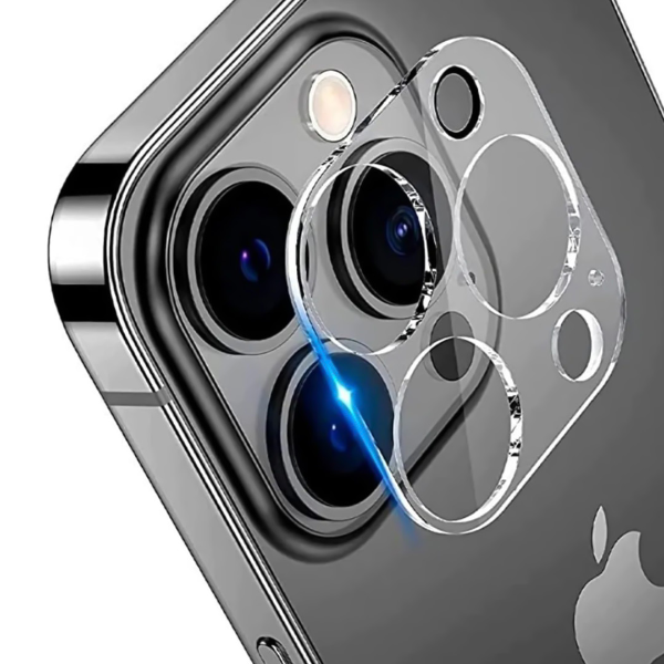 Foto do Produto Pelicula Protetora de Vidro Para Camera 4life Para iPhone 14 Pro / 14 Pro Max Glass /Anti-riscos