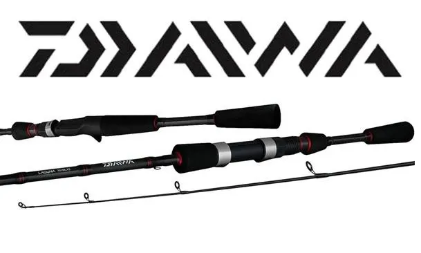 Foto do Produto DAIWA VARA LAGUNA P/CARRETILLA LAG561MFB-BR CARBONO/IM6 1PARTE 1.68M 8-16LB NEGRO