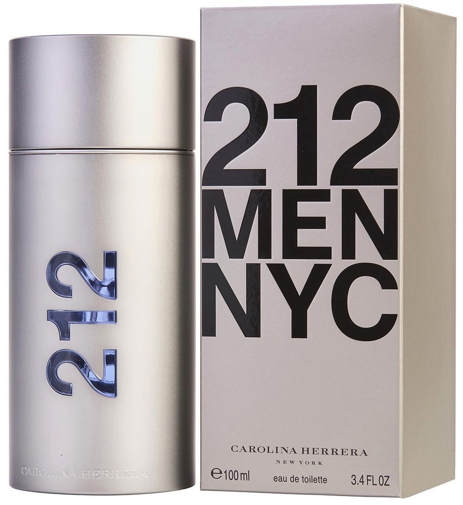 Foto do Produto Perfume Carolina Herrera 212 Men NYC EDT Masculino - 100mL