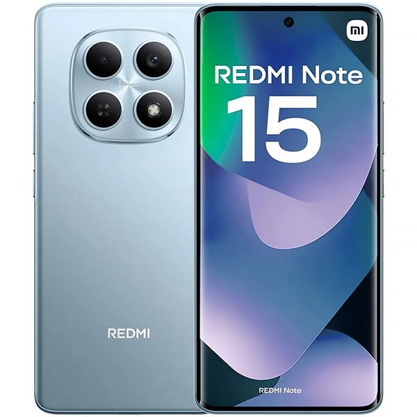 Foto do Produto Celular Xiaomi Redmi Note 15 Dual SIM 256GB/8GB RAM de 6.77" 108MP/20MP - Glacier Blue (Global)