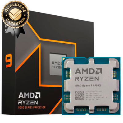 Foto do Produto PROCESSADOR AMD RYZEN 9 9950X SOCKET AM5 / 5.7GHZ / 80MB