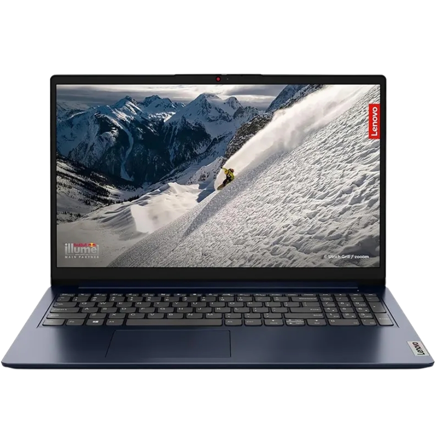 Foto do Produto Notebook Lenovo IdeaPad 1 15AMN7 82VG00TYUS 15.6" Touch AMD Ryzen 5 7520U 8/256GB W11H - Abyss Blue