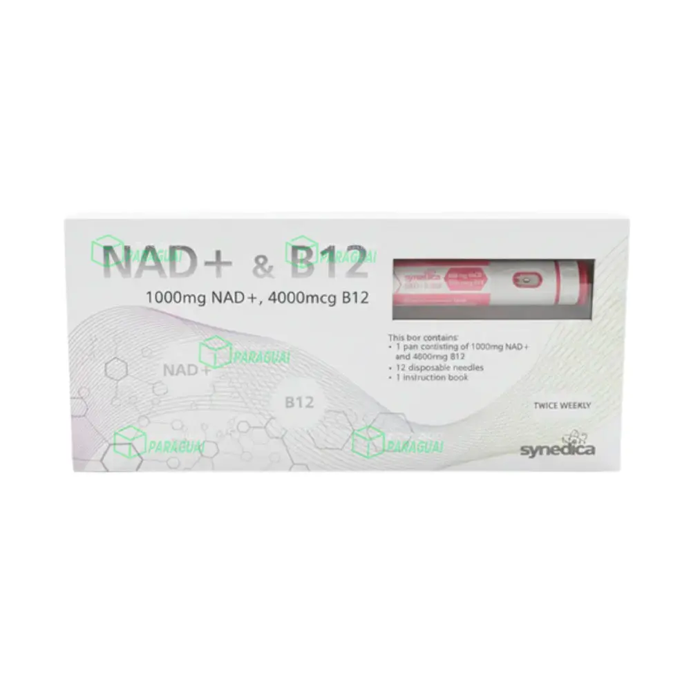 Foto do Produto Peptideos Synedica NAD+ & B12