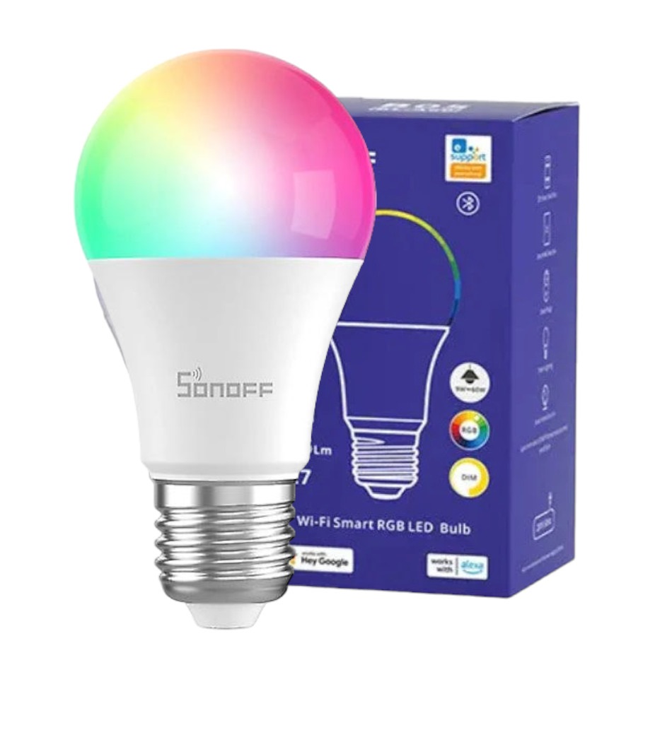 Foto do Produto SONOFF SMART LAMPADA LED WIFI 120V 806LM B05-BL-A19