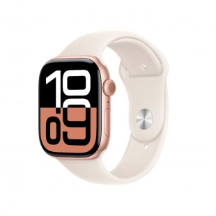Foto do Produto RELOGIO APPLE WATCH S10 46MM ROSE GOLD MWWT3LW/A GPS S/M