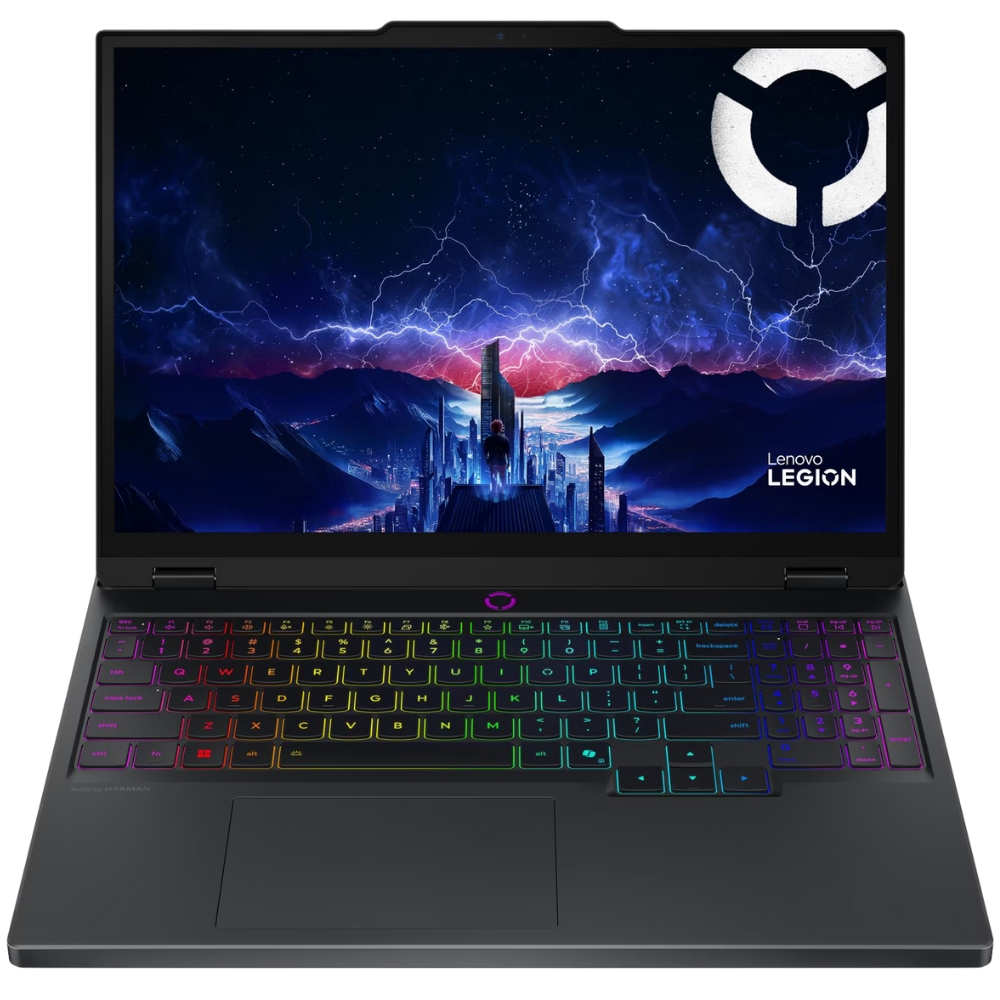 Foto do Produto Notebook Lenovo Legion 5 15IRX10 83LY0000US 15.1" OLED Intel Core i7-14700HX 16GB/1TB W11H NVIDIA GeForce RTX5060 8GB - Eclipse Black