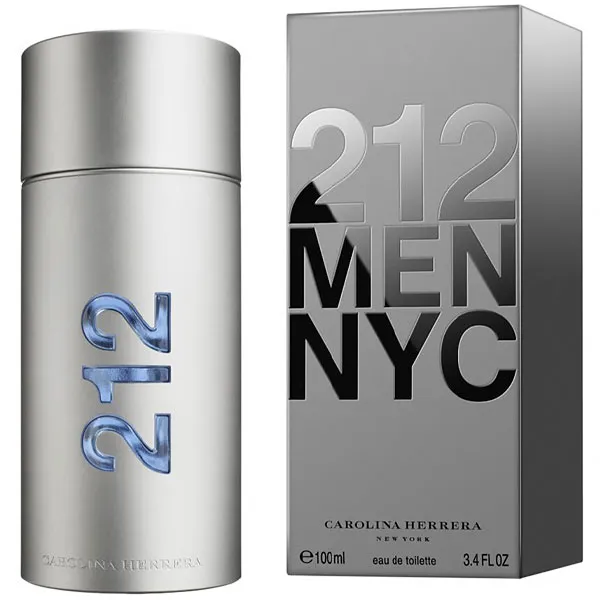 Foto do Produto Perfume Masculino Carolina Herrera 212 Men NYC EDT 100 ml