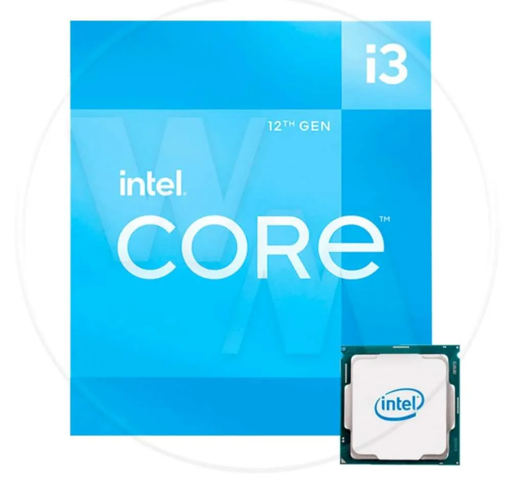 Foto do Produto INTEL Procesadores CPU INTEL 1700 I3-12100F 3.3GHZ 12MB