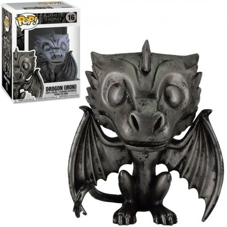 Foto do Produto FUNKO POP GAME OF THRONES 10TH DROGON IRON 16