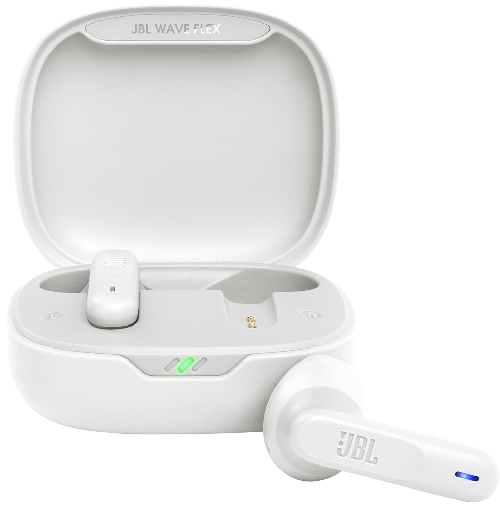Foto do Produto Fone De Ouvido JBL Wave Flex Bluetooth - White