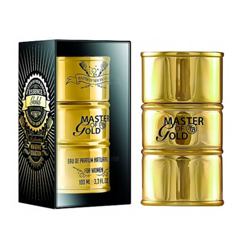 Foto do Produto Perfume New Brand Master Of Gold Eau de Parfum 100ml