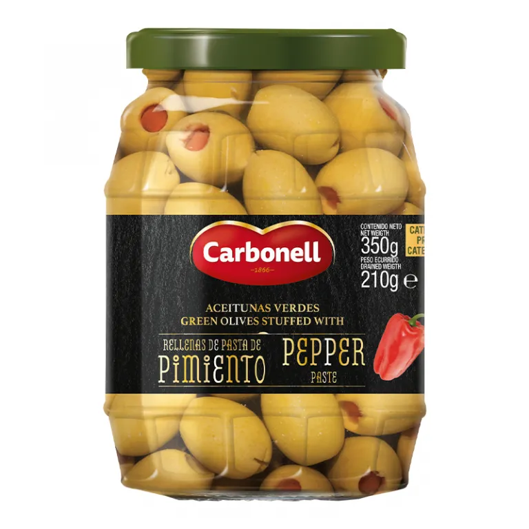 Foto do Produto CARBONELL ACEITUNA PIMIENTO 210GR