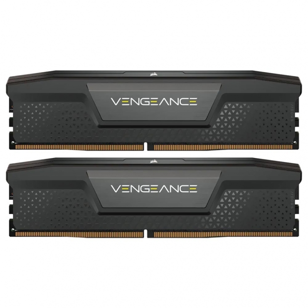 Foto do Produto Memória Corsair Vengeance, DDR5 32GB (2x16GB), 6000MHz, c/Dissipador, CMK32GX5M2E6000Z36, Preto