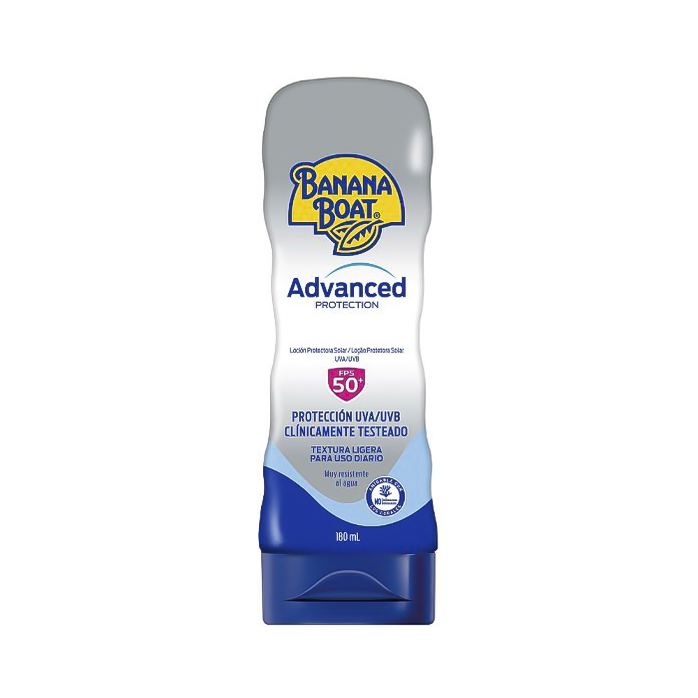 Foto do Produto PROTECTOR SOLAR BANANA BOAT ADVANCED SPF50 180ML