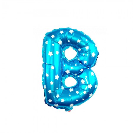 Foto do Produto Balao Letra B Azul 16 Polegadas