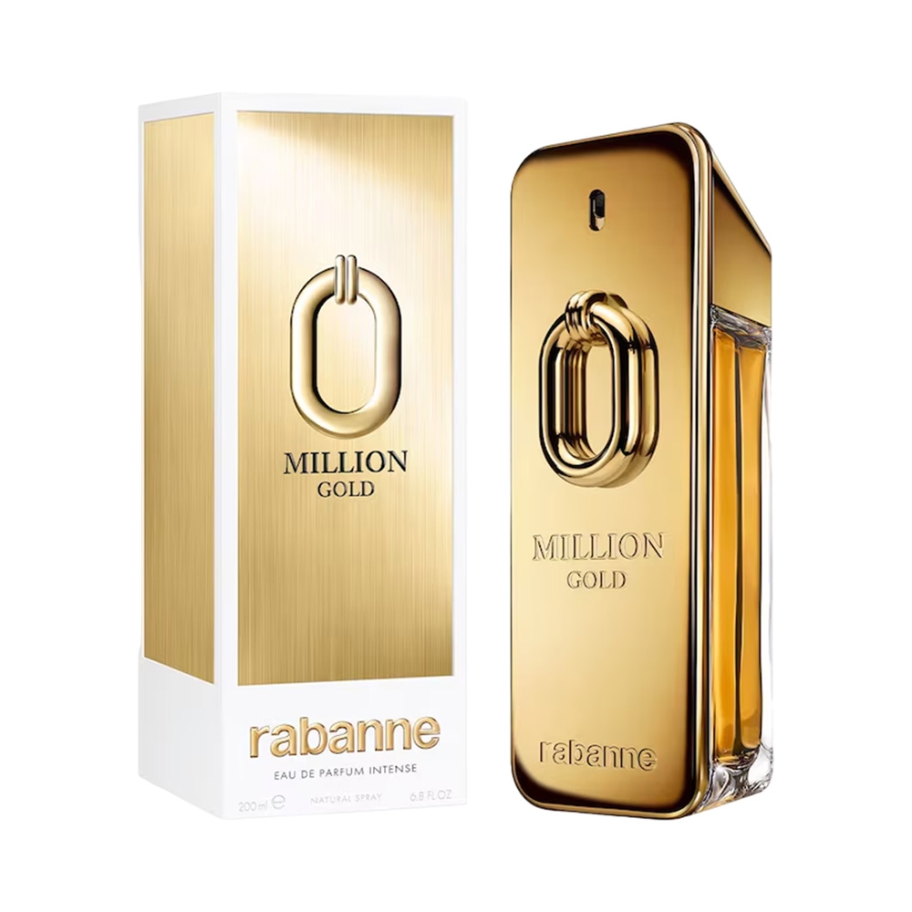 Foto do Produto PERFUME PACO RABANNE MILLION GOLD MEN EAU DE PARFUM INTENSE 200ML