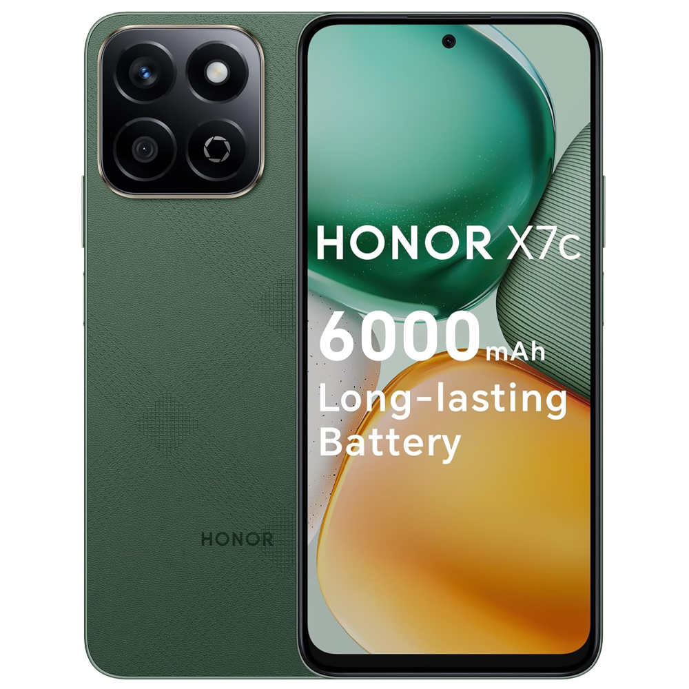 Foto do Produto Celular Honor X7C ALT-LX2 8GB de RAM / 256GB / Tela 6.77" / Dual Sim LTE - Verde Foresta