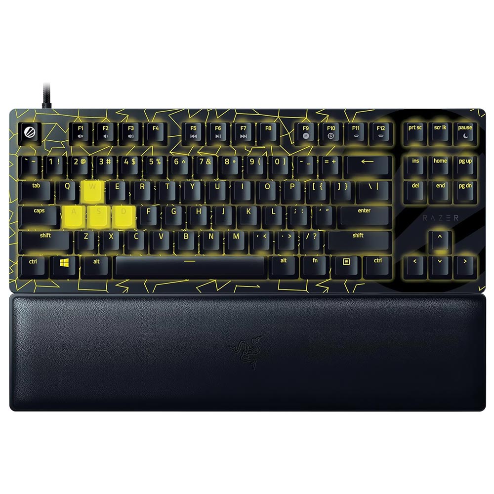 Foto do Produto Teclado Gamer Razer Huntsman V2 Tenkeyless Optical ESL USB / RGB / Ingles - Preto (RZ03-03941700-R3M1)