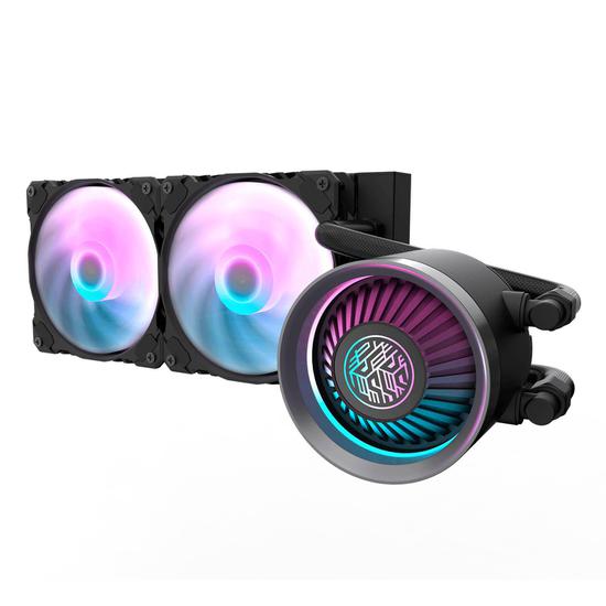 Foto do Produto Cooler Aigo DarkFlash Nebula DN-240 ARGB