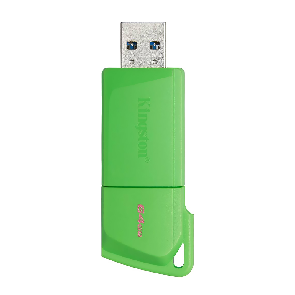 Foto do Produto Pendrive Kingston Exodia M 64GB USB 3.2 - Verde (KC-U2L64-7LG)