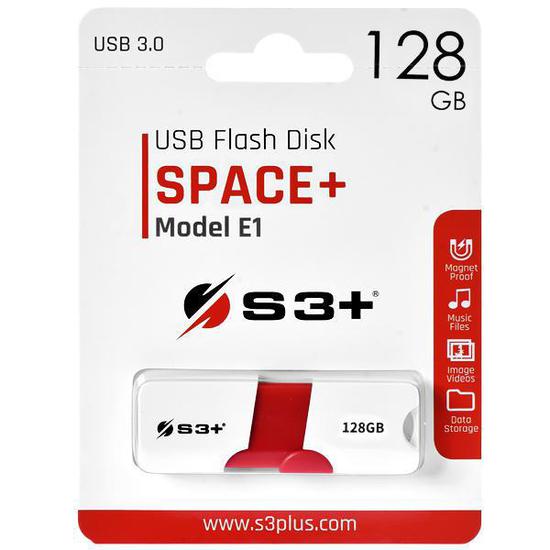 Foto do Produto Pendrive S3+ Space+ Model E1 128GB