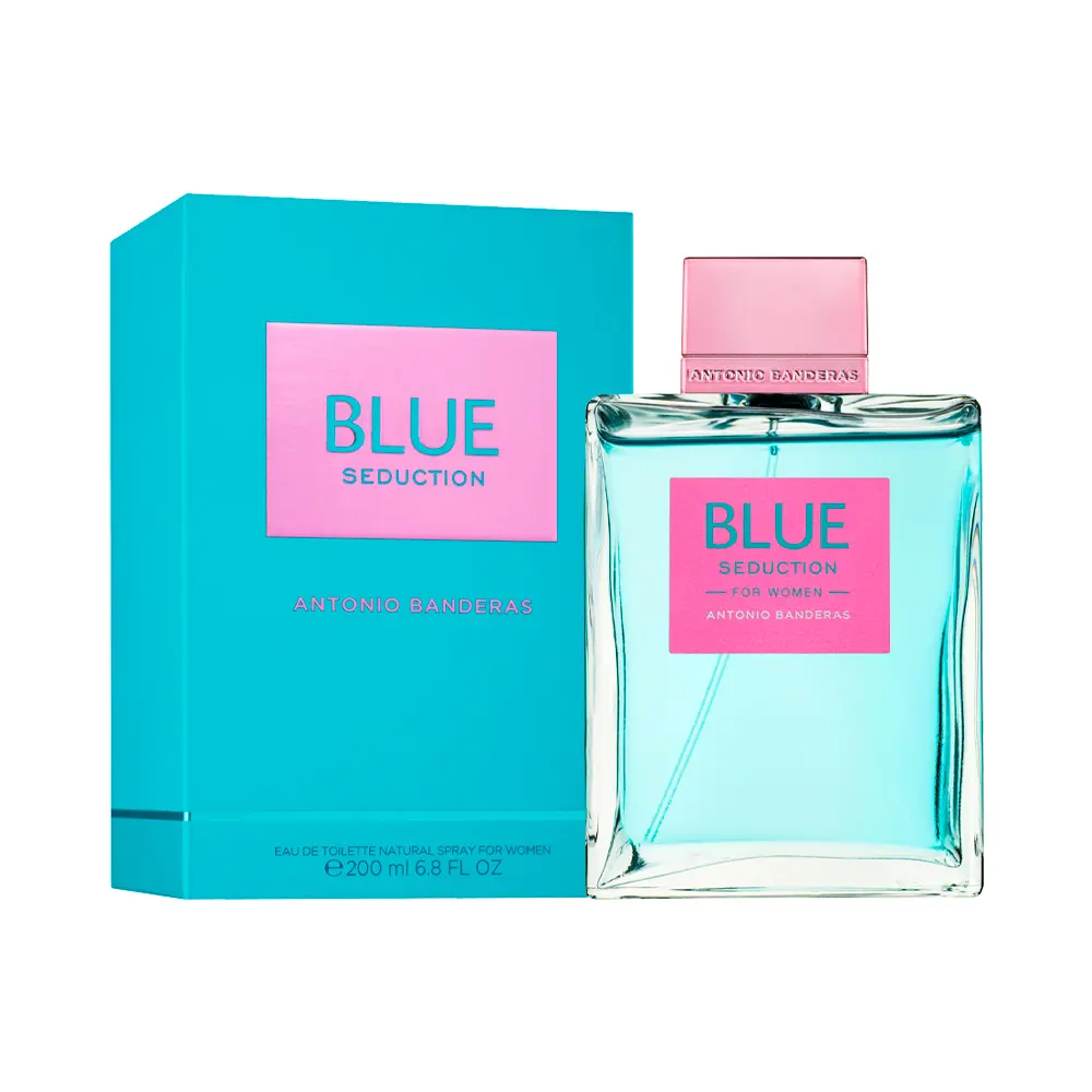 Foto do Produto Perfume Femenino Antonio Banderas Blue Seduction 200ml EDT