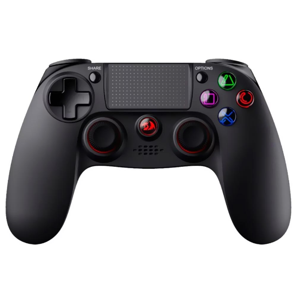 Foto do Produto Controle Sem Fio Redragon Juno G818 Wireless Para PS3 / PS4 e PC - Preto