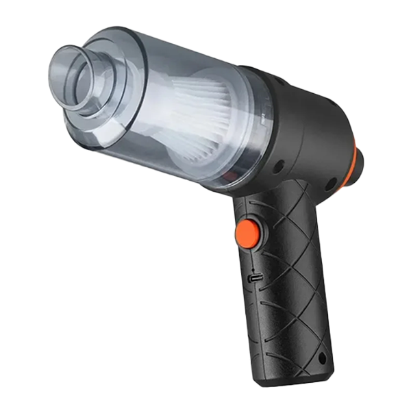Foto do Produto Mini Aspirador de Po Portatil Handheld Vacuum Cleaner YT-M2039 / 4 Em 1 / 7.4V - Preto