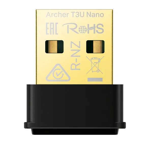 Foto do Produto TP-LINK ADAPTADOR ARCHER T3U NANO METAL AC1300 S/C