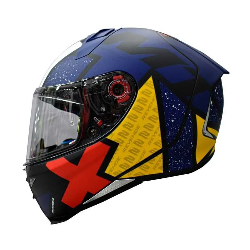 Foto do Produto MT HELMETS CASCO REVENGE 2 LIGHT B7 (T) XL AZUL PERLA MATE