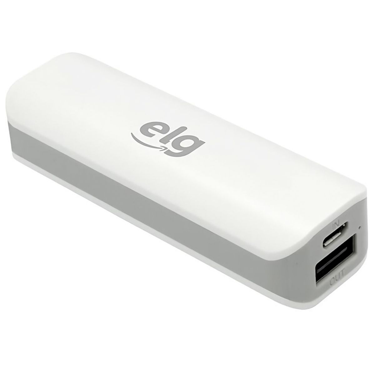 Foto do Produto CARGADOR PORTATIL ELG ECPB2 2000MAH BLANCO